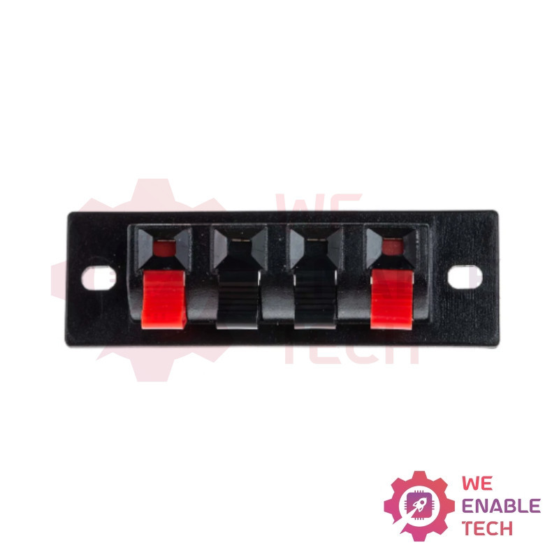 4 Way Speaker Socket (4x1 in-line)