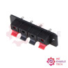 4 Way Speaker Socket (4x1 in-line)
