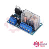 DC 12-24V UPC1237 Dual Channel Speaker Protection Circuit Board