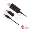 USB Boost Converter DC 5V to 9V 12V USB Step- Up Converter Cable + 3.5x1.35mm Connecter For Power Supply/Charger/Power Converter