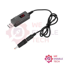 USB Boost Converter DC 5V to 9V 12V USB Step- Up Converter Cable + 3.5x1.35mm Connecter For Power Supply/Charger/Power Converter