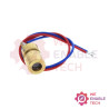 5V 650nm 5mW Adjustable Laser Dot Diode Module Red Sight Copper Head Mini Laser Pointer