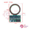 Gradual Circular LED Flow Light Electronic DIY PCB Kit with 4017 IC