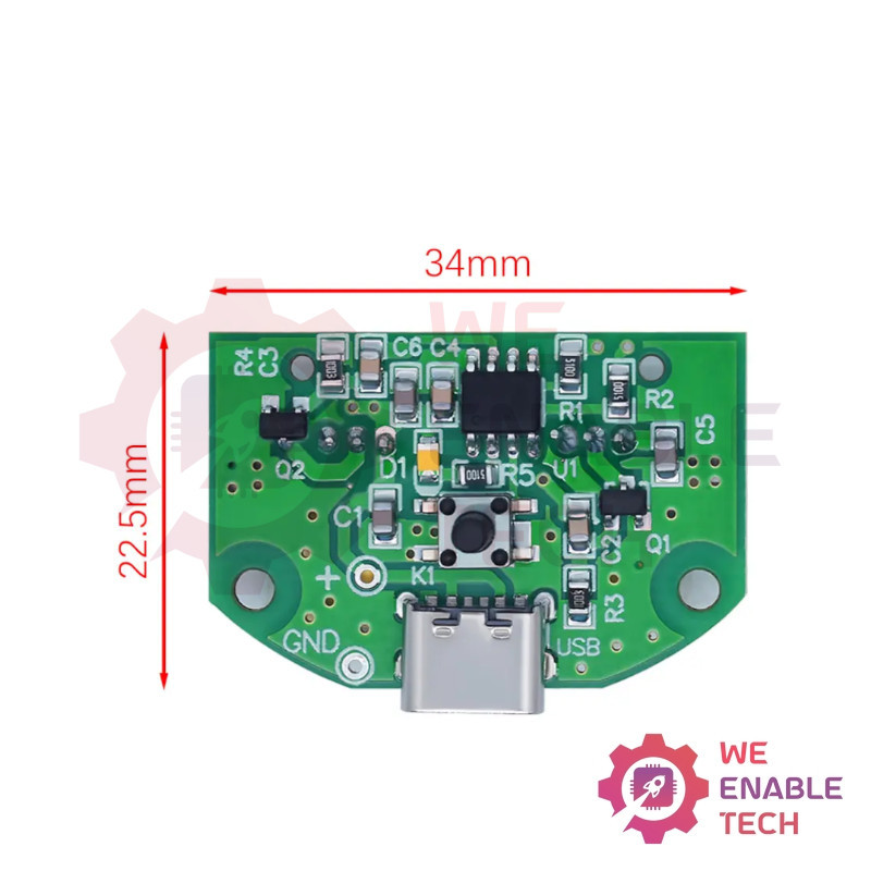 Dual Spray Atomization Module USB Humidifier Driving Circuit Board ...
