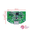 Dual Spray Atomization Module USB Humidifier Driving Circuit Board Ultrasonic DIY Incubation