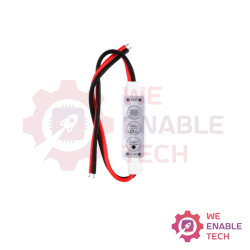 Mini 3- Key LED Dimmer Switch 12V- 24V for Single Color Strip Lights