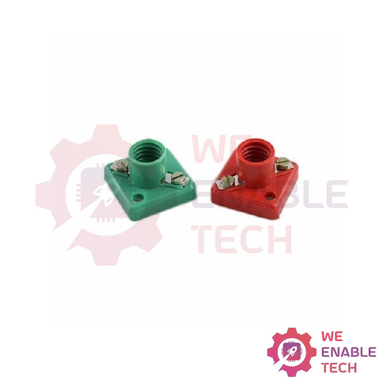 Torch Bulb Holder, Screw Type, Plastic