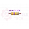 470k ohm 0.25W Resistor (ප්‍රතිරෝධක)