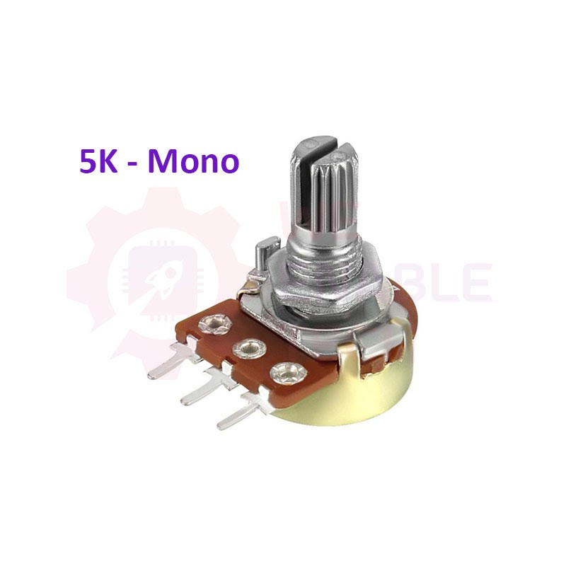 5k Volume Control (Mono) (විචල්‍ය ප්‍රතිරෝධක)
