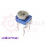 100k preset (විචල්‍ය ප්‍රතිරෝධක)