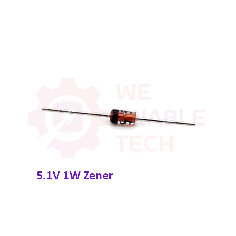 5.1V 1W Zener Diode  (සෙනර් ඩයෝඩ)