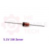 5.1V 1W Zener Diode  (සෙනර් ඩයෝඩ)