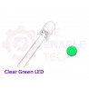 5mm LED - Clear Green