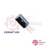 2200uF 16V Electrolytic Capacitor