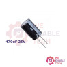 470uF 25V Electrolytic Capacitor