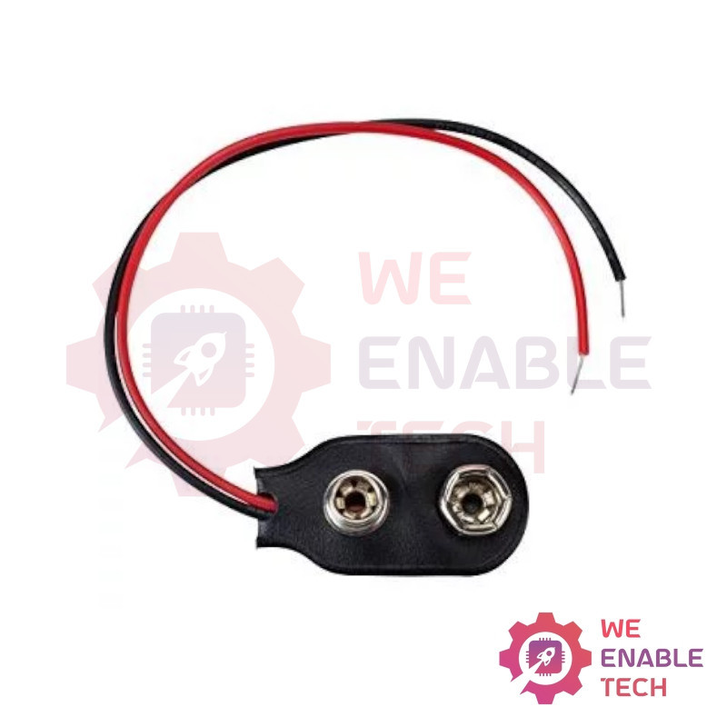 9V Battery Clip with Wire