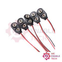 9V Battery Clip with Wire