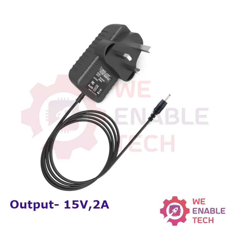 15V, 2A DC Wall Power Adapters