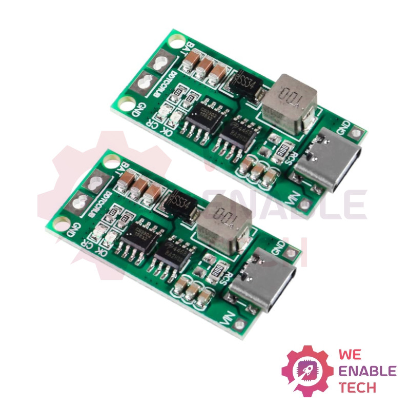 5V / USB-C to 3S 2A Li-ion Charger Module