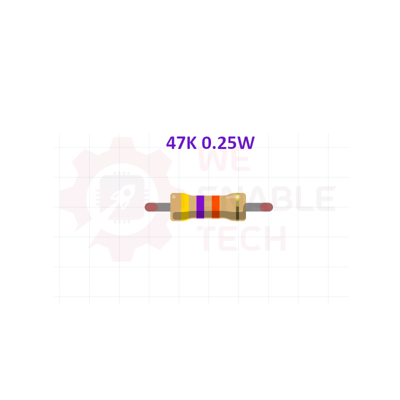 47K 0.25W Resistor
