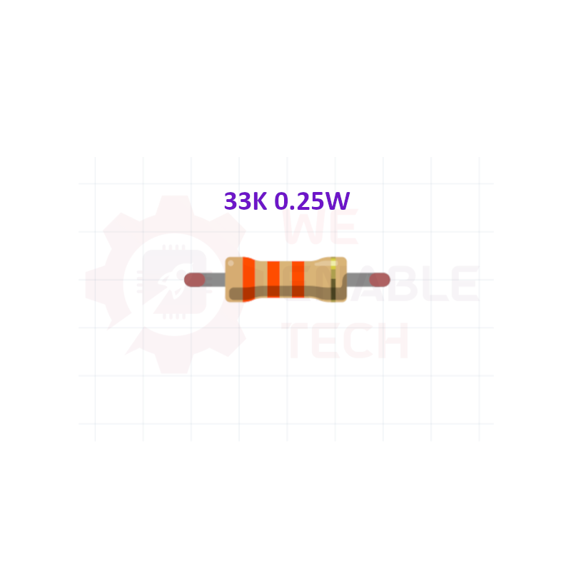 33K 0.25W Resistor