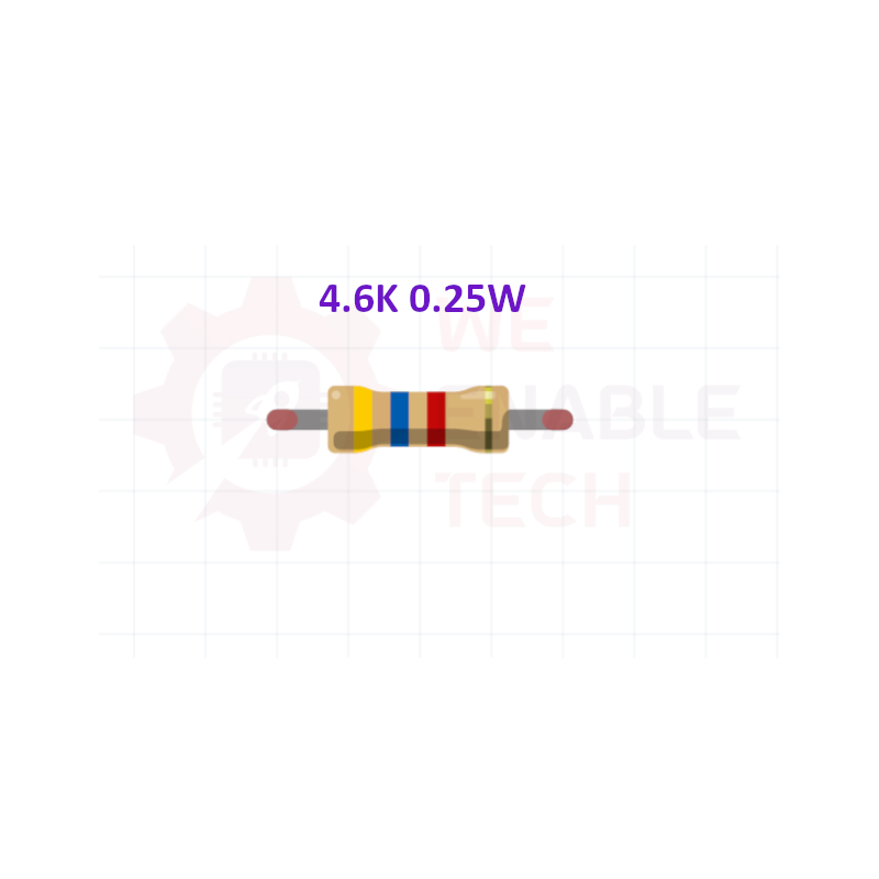 4.6K 0.25W Resistor