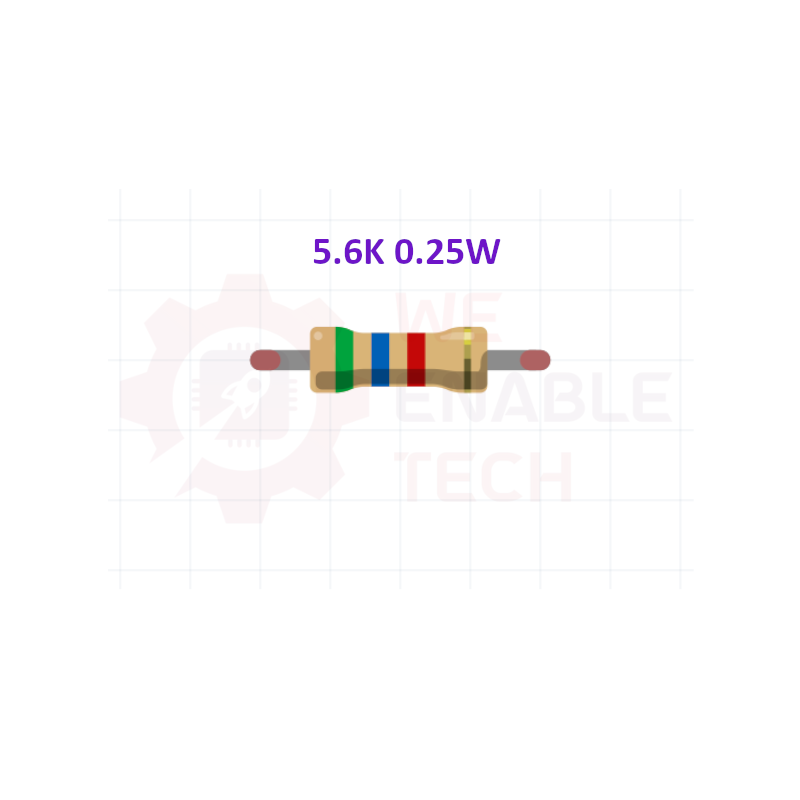 5.6K 0.25W Resistor