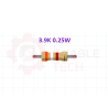 3.9K 0.25W Resistor