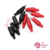 Crocodile Clip Small (RED/BLACK)