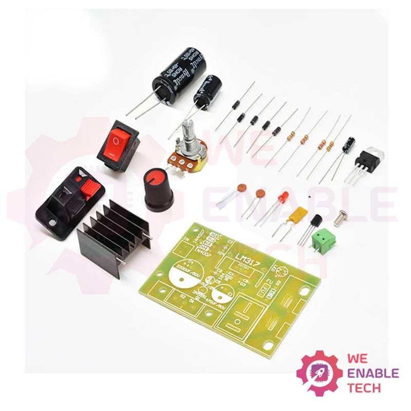 LM317 Voltage Regulator DIY Kit